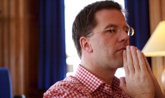 Portret Mark Rutte - Sebastiaan ter Burg