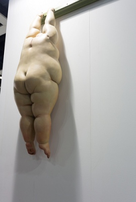cc Flickr See-ming Lee photostream Sculpture by 牟柏岩 Mu Boyan (b. 1976 China) Dot (Fatty series), 2013
