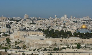Jerusalem - Cycling man