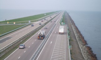 The Afsluitdijk Causeway in The Netherlands - Paul Smith