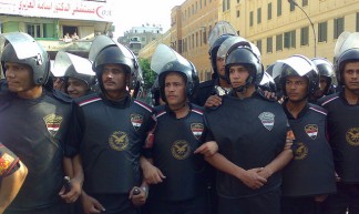 Riots Police Surrounding the Protest - Ramy Raoof