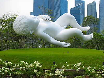 cc Flickr Mark Pegrum phptostream Planet by Marc Quinn, Gardens by the Bay, Singapore