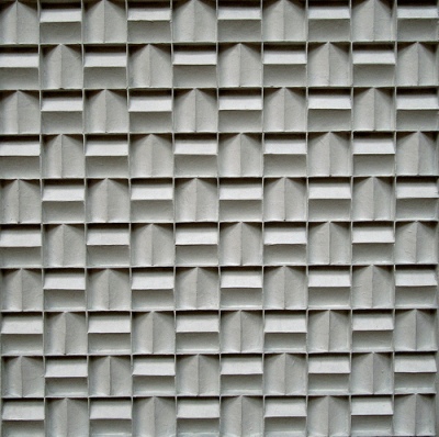 cc Flickr tvbrt photostream Jan Schoonhoven Metrical quadrate relief, 1968