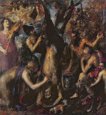 cc commons.wiimedia.org Titian - The Flaying of Marsyas