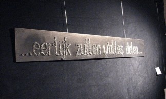 ... eerlijk zullen w'alles delen ... - Karin Dirkx