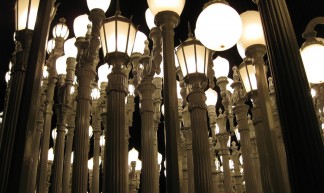 Chris Burden, Urban Light (detail) - Maria Gilbert