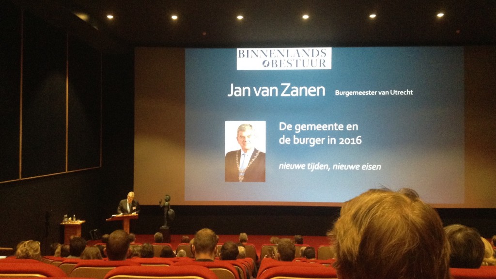 Jan van Zanen, burgemeester van Utrecht