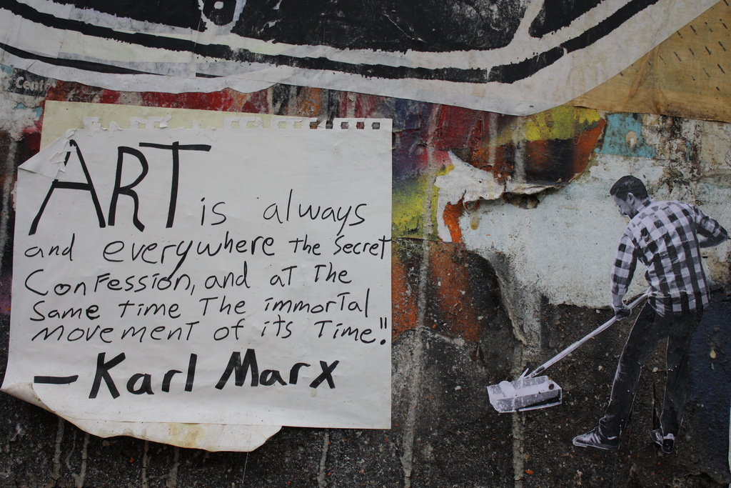 cc Flickr Tim Olson photostream Karl Marx quote