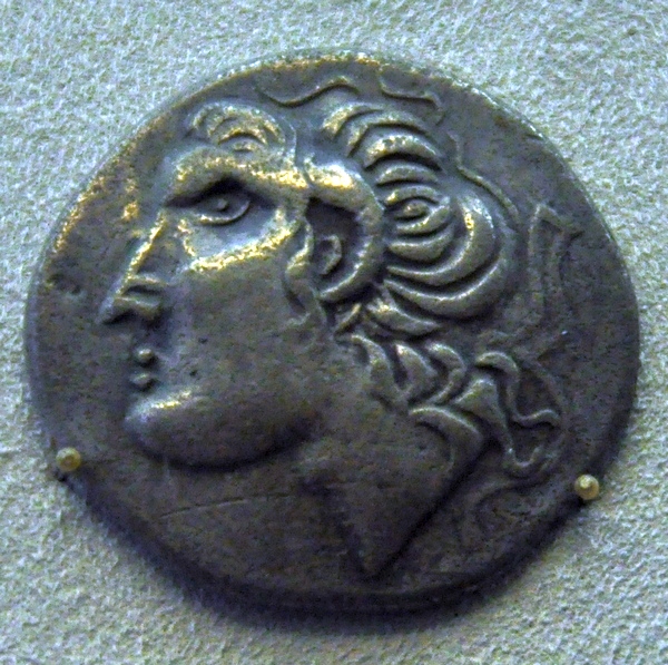 Keltische imitatie van een munt van Alexander (Bode-Museum, Berlijn)