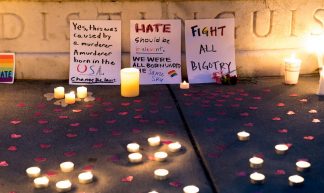 Vigil for Orlando - Victoria Pickering