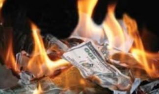Burning Money - Purple Slog
