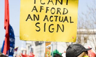 I Can't Afford an Actual Sign - Thomas Hawk