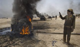 The Jabhat Al Nusra, a proscribed islamic militant group control the oil fields and cannot export due to sanctions, so this provides some cash flow to the rebel cause as well as much needed fuel for Northern Syria - Times Asi