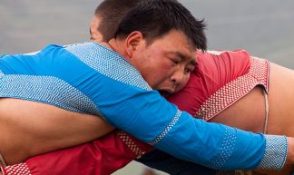 Naadam wrestling - Evgeni Zotov