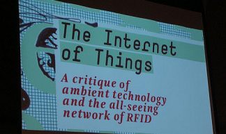 Booklaunch the Internet of Things - Institute of Network Cultures