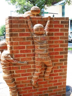 cc Flickr Peter Eimon photostream Brick Sculpture