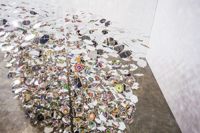 cc Flickr See-ming Lee photostream Mixed Media Installation by Pae White Supertaster, 2013