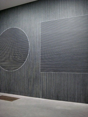 cc Flickr Jen Leonard photostream Six Geometric Figures (+ Two) (Wall Drawings), Sol LeWitt