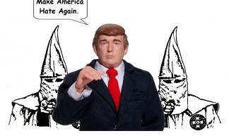 The Klan Backs Trump - Mike Licht