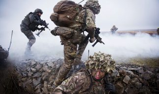 British Soldiers Training with the French Foreign Legion - Defence Images