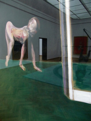 cc flickr.com photos tvbrt Francis Bacon Paralytic child walking on all fours in the Gemeentemuseum, 1964
