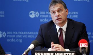 Viktor Orbán, Prime Minister of Hungary at the OECD - OECD Organisation for Economic Co-operation and Development
