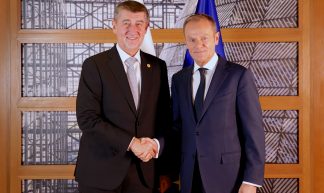 President Tusk meets Andrej Babis, Czech Prime Minister - European Council President
