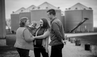 With a North Dakotan Family - Heidi Heitkamp