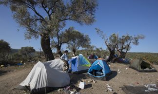 Refugee Camp - Lesvos, Greece - Steve Evans