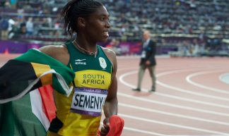 Caster Semenya takes silver in the 800m - Jon Connell