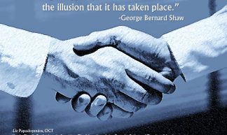 Quotation: "The single biggest problem in communication is the illusion that it has taken place." - Ken Whytock