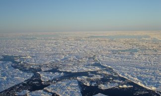 Rough Sea Ice At Sunset - Alaska Region U.S. Fish & Wildlife Service