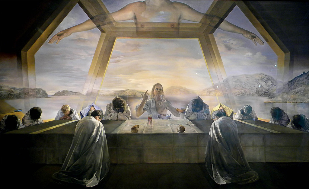 cc Flickr Jorge Elías The Sacrament of the Last Supper, 1955 Salvador Dalí