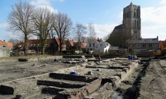 Foto Roel van Deursen Archeologische opgravingen Catharijneklooster - Brielle 2016-03-16 (3) - Roel van Deursen - Spijkenisse / Nissewaard - Nederland