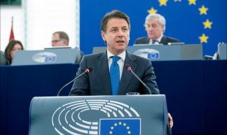 Giuseppe Conte @ the EP - European Parliament