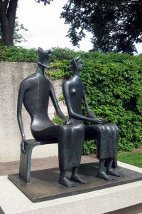 cc Flickr Wally Gobetz photostream Washington DC - Hirshorn Museum and Sculpture Garden - King and Queen by Henry Moore
