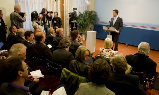 Persconferentie Rutte - Minister-president Rutte