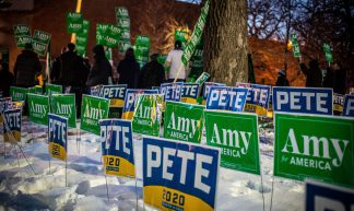 Pre-Debate Sights in Des Moines - Phil Roeder