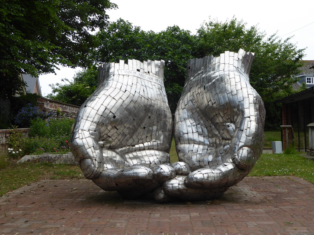 cc Flickr Granpic photostream Hands 2016 sculpture by Rick Kirby