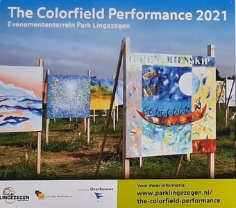 Colorfields Performance infobord © foto Wilma Lankhorst