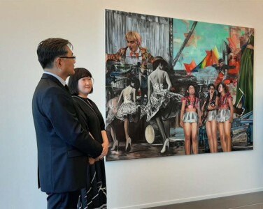Chae_Eun_Rhee opening tentoonstelling Museum de Fundatie © Wilma Lankhorst