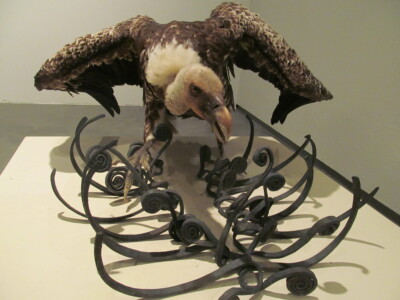 Flickr rocor Golsteijn en Bakker (Idiots) Prometheus, 2013. Vulture, forged iron. Nevada Museum of Art CC BY-NC 2.0