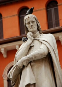 Flickr CC BY-NC-ND 2.0 nadi0 DSC 1665 Verona, Statue of Dante Alighieri