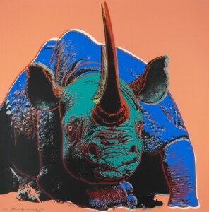 Flickr CC BY-NC 2.0 Bob Sinclair Andy Warhol 1928 - 1987 Endangered Species 1983