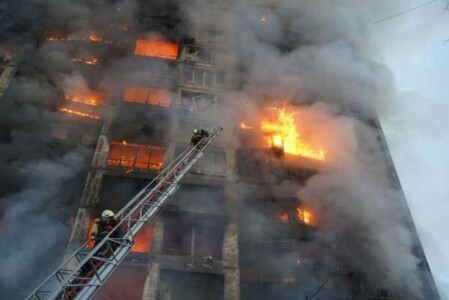 More Kyiv residential buildings hit this morning - Just Click's With A Camera