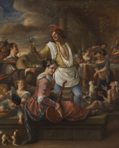 The_Leiden_Collection 5. Lazarus en de rijke man (1677) © Jan Steen © The Leiden Collection
