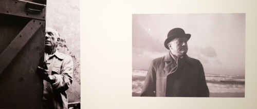 Picasso en Max Beckmann Pablo Picasso (l) en Max Beckmann (r) © foto Wilma_Lankhorst