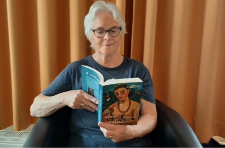 Worpswede Wilma leest boek Paula Modersohn-Becker