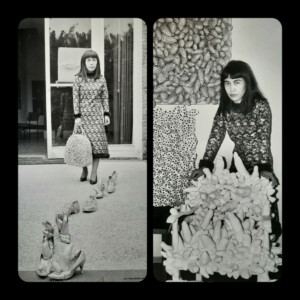 Yayoi Kusama Nederlandse jaren 1965-1970 © collage Wilma_Lankhorst