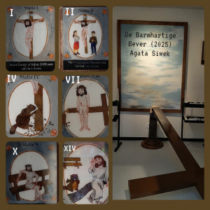It is not a joke, De Barmhartige Bever © Agatha Siwek © collage Wilma_Lankhorst.
